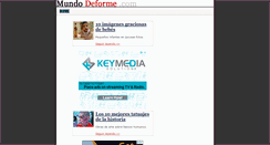 Desktop Screenshot of mundodeforme.com