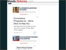Tablet Screenshot of mundodeforme.com